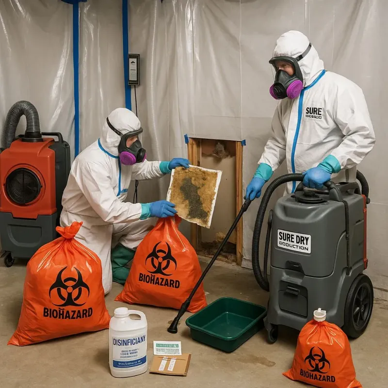 Contaminated Water Handling Protocols process in Powells Crossroads, TN